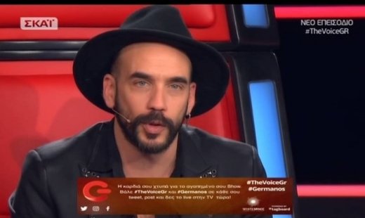 «The Voice»: Μουζουράκης: «Διάλεξα λάθος τραγούδι γι’ αυτό το ντουέτο»