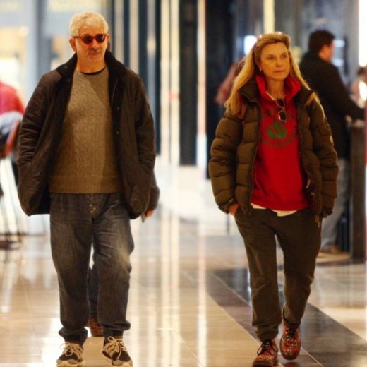 Για ψώνια με την σύζυγό του