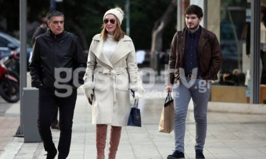 Στεφανίδου – Ευαγγελάτος: Βόλτα με το μεγάλο γιο της οικογένειας