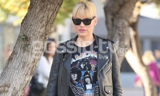 Βγήκε η Σάσα βόλτα στη Γλυφάδα