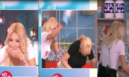 Σκορδά: Της βγήκε ο καφές από τη μύτη, χτύπησε τη Σταμάτη και έφυγε από το Πρωινό!