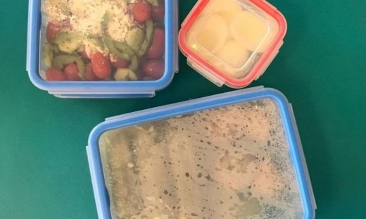 Η διατροφή μου: Μεσημεριανό και βραδινό στο γύρισμα!