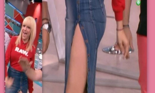 Αναστάτωση στο Πρωινό με την αποκαλυπτική φούστα της Σάσας!