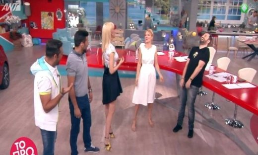 Το πρωινό: Η απίστευτη εμφάνιση της Σκορδά και τα πειράγματα των συνεργατών της