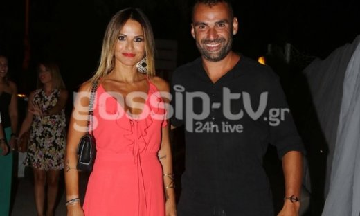 Σόφη Πασχάλη – Λάμπρος Χούτος: Βραδινή έξοδος για τους survivors