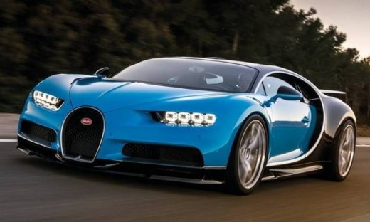 Η Bugatti Chiron μπορεί αλλά δεν θα πιάσει τα 300 (μίλια/ ώρα).