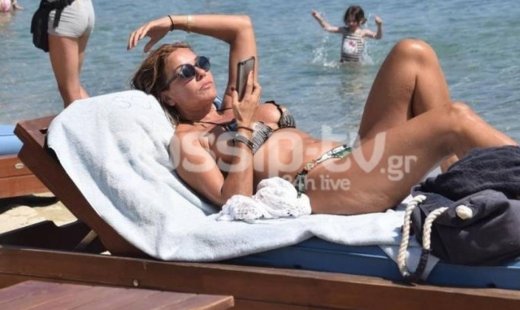 Χριστίνα Παππά: Μαυρίζει στην Μύκονο