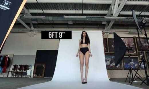 29χρονη Ρωσίδα λέει ότι έχει τα ψηλότερα πόδια στον κόσμο (Pics+Vid)