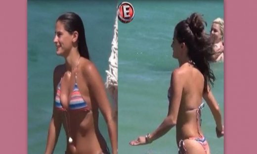 Η Χριστίνα «άναψε φωτιές»:«Είδα τον π@π@ της! Μπόμπα! Το μαγιό είναι κορδονάτο»