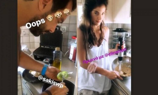 Full in love Τανιμανίδης  - Μπόμπα! Φτιάχνουν μαζί το πρωινό τους