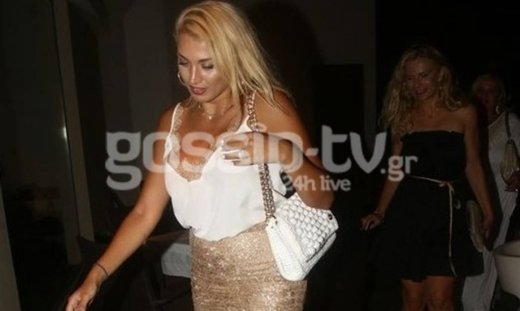 Κωνσταντίνα Σπυροπούλου: Συνεχίζει τις διακοπές της στην Ρόδο