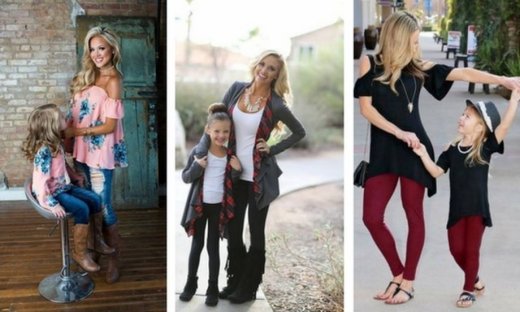 Φθινοπωρινή μόδα για μαμά και κόρη - Πάρτε ιδέες για ασορτί εμφανίσεις