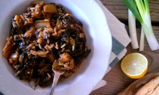 Σπανακόρυζο το κλασσικό... όπως της μαμάς!