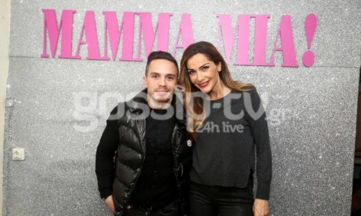 Ο Λευτέρης Πετρούνιας στο Mamma Mia