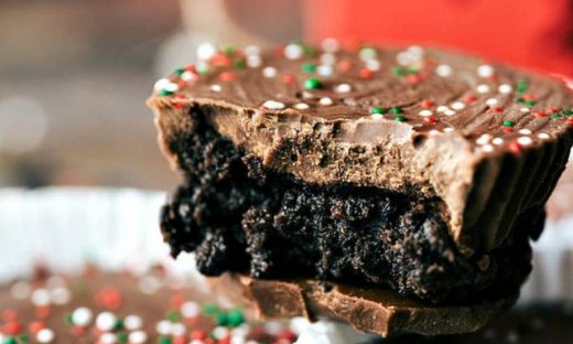 Μίνι σοκολατένια cupcakes, μόνο με 3 υλικά