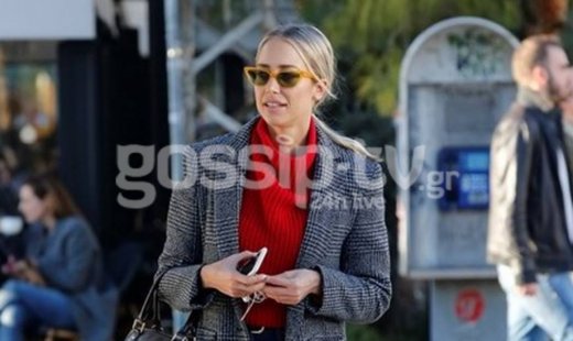 Βγήκε η Κατερίνα τσάρκα στην Γλυφάδα