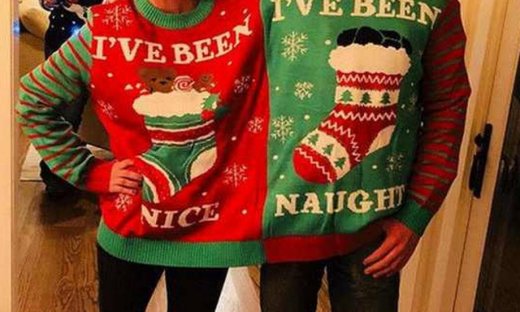 Οι διάσημοι το παράκαναν: Φορούν τα χειρότερα χριστουγεννιάτικα φούτερ που έχουμε δει ποτέ (pics)