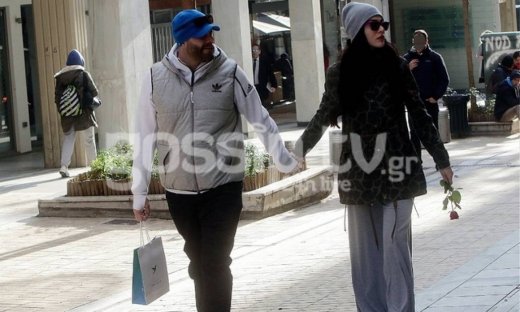 Μιχάλης Κουινέλης – Ήβη Αδάμου: Βόλτα στον ήλιο πριν τον ερχομό του μωρού τους