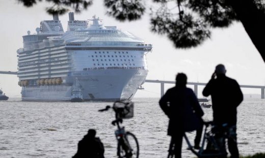 Symphony of the seas: Το μεγαλύτερο κρουαζιερόπλοιο του κόσμου σήκωσε άγκυρες