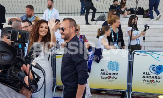 Eurovision 2018: Η Γιάννα Τερζή στο opening event και η ανησυχία της μαμάς της