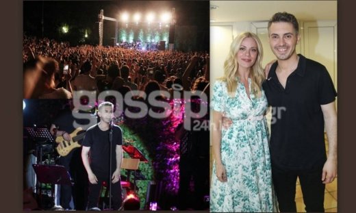 Μιχάλης Χατζηγιάννης: Κοσμοσυρροή στη συναυλία του στο θέατρο Παπάγου- Στο πλευρό του η Ζέτα