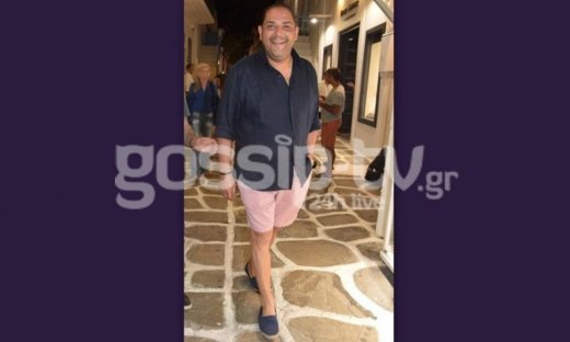 Στέλιος Διονυσίου: Κεφάτος στη Μύκονο