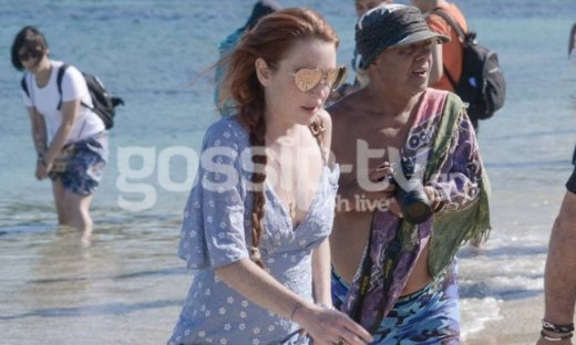 Lindsay Lohan: Χαλαρώνει στην Μύκονο