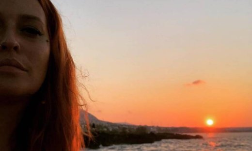 Σίσσυ Χρηστίδου: Οικογενειακές φωτογραφίες στην Κρήτη