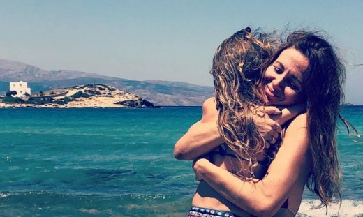 Αγγελική Λάμπρη: Ανέμελες διακοπές με την κόρη της