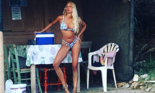 Η Μαρία Ματσούκα και το… καλυβάκι της!