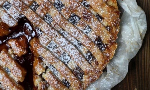 Pasta Flora με μαρμελάδα φράουλα