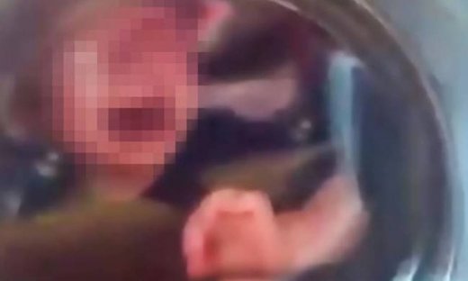Σοκαριστικό: Babysitter έκλεισε στο πλυντήριο 2χρονο αγοράκι (video+ photo)