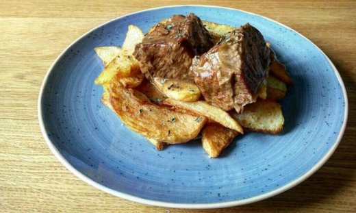 Μοσχαράκι λεμονάτο