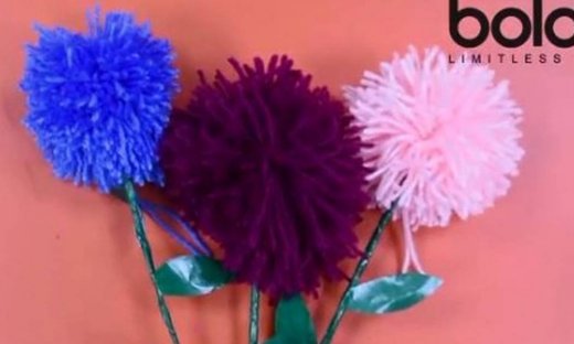 Φτιάξε εύκολα τα πιο ωραία διακοσμητικά pom pom από μαλλί