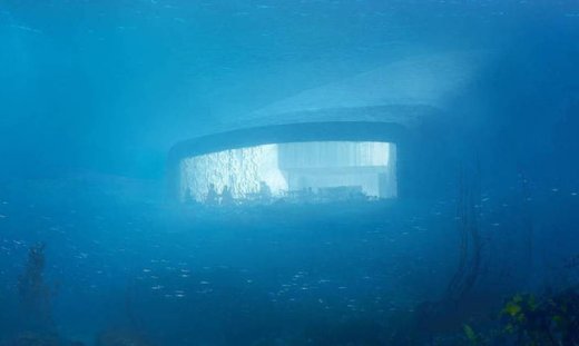 Under: Δείπνο στον βυθό από την άνοιξη του 2019 στη Νορβηγία (pics)