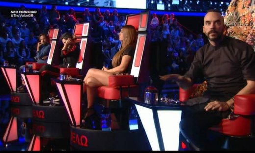 The Voice: Ο Μουζουράκης γύρισε από το πρώτο δευτερόλεπτο