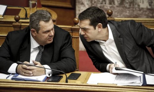Κυβερνητική «θύελλα» - Τσίπρας για Καμμένο: «Στις ΗΠΑ έχει τυφώνα, αλλά δεν λέγεται Πάνος»
