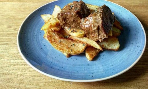 Μοσχαράκι λεμονάτο