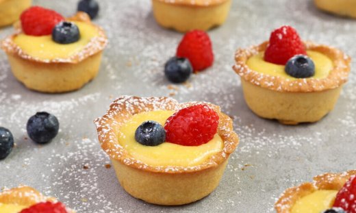 Ατομικά ταρτάκια λεμονιού