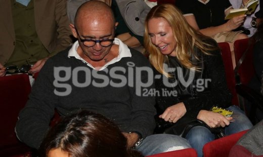 Εβελίνα Παπούλια: Έξοδος με τον σύντροφό της στο θέατρο