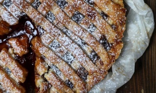 Pasta Flora με μαρμελάδα φράουλα