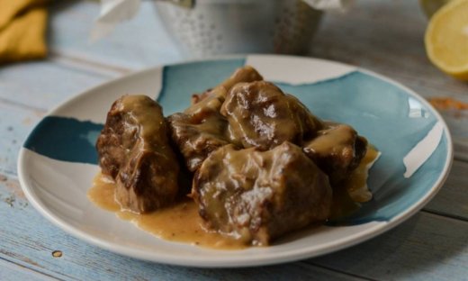 Μοσχαράκι λεμονάτο