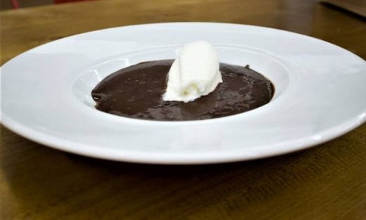 Κρεμ μπρουλέ με σοκολάτα και μπανάνα