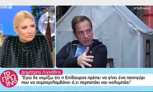 Δημήτρης Λιγνάδης: «Δε νομίζω ότι η Επίδαυρος πρέπει να γίνει ένα πανηγύρι...»