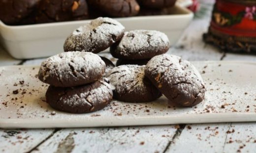 Σοκολατένιοι κουραμπιέδες