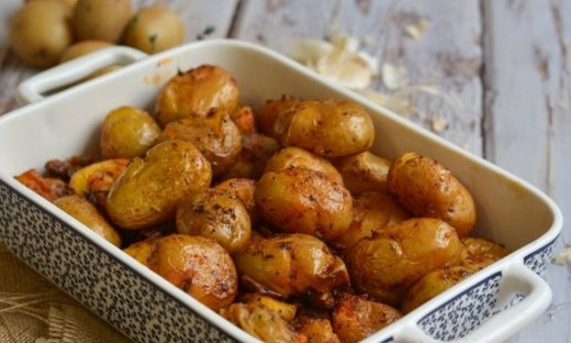 Baby πατάτες φούρνου