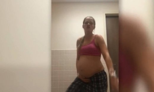 Ο ξέφρενος χορός μιας εγκυμονούσας