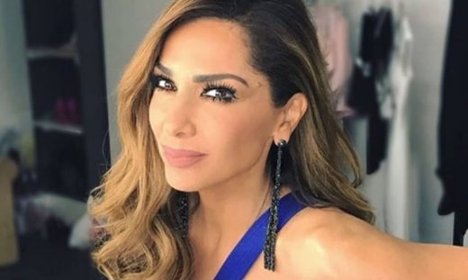 Στο στούντιο η Δέσποινα Βανδή για την προετοιμασία του X-factor που θα παρουσιάσει