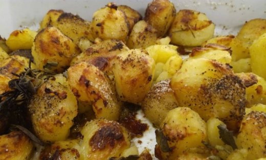 Τραγανές πατάτες φούρνου!
