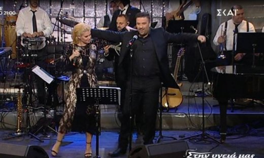 Κορινθίου-Αϊβάζης: Δείτε το τραγούδι που ερμήνευσαν και το σχόλιο του Παπαδόπουλου όλο νόημα!